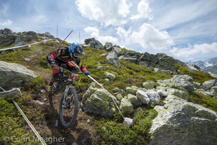 Day two of the Valloire EWS race