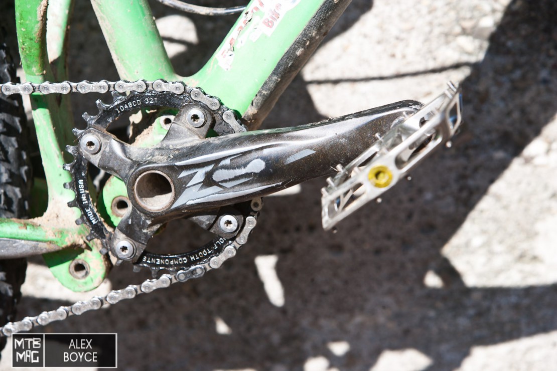 shimano zee crankset