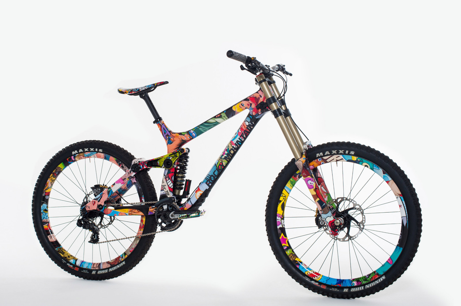 custom mountain bike paint