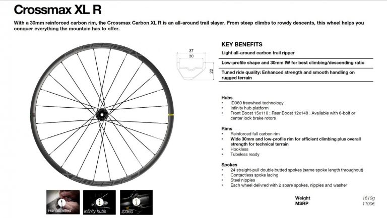 mavic mountain bike wheels